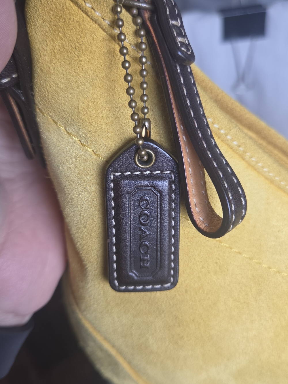 Vintage Coach Soho Suede Hobo Bag - Picture 6 of 9